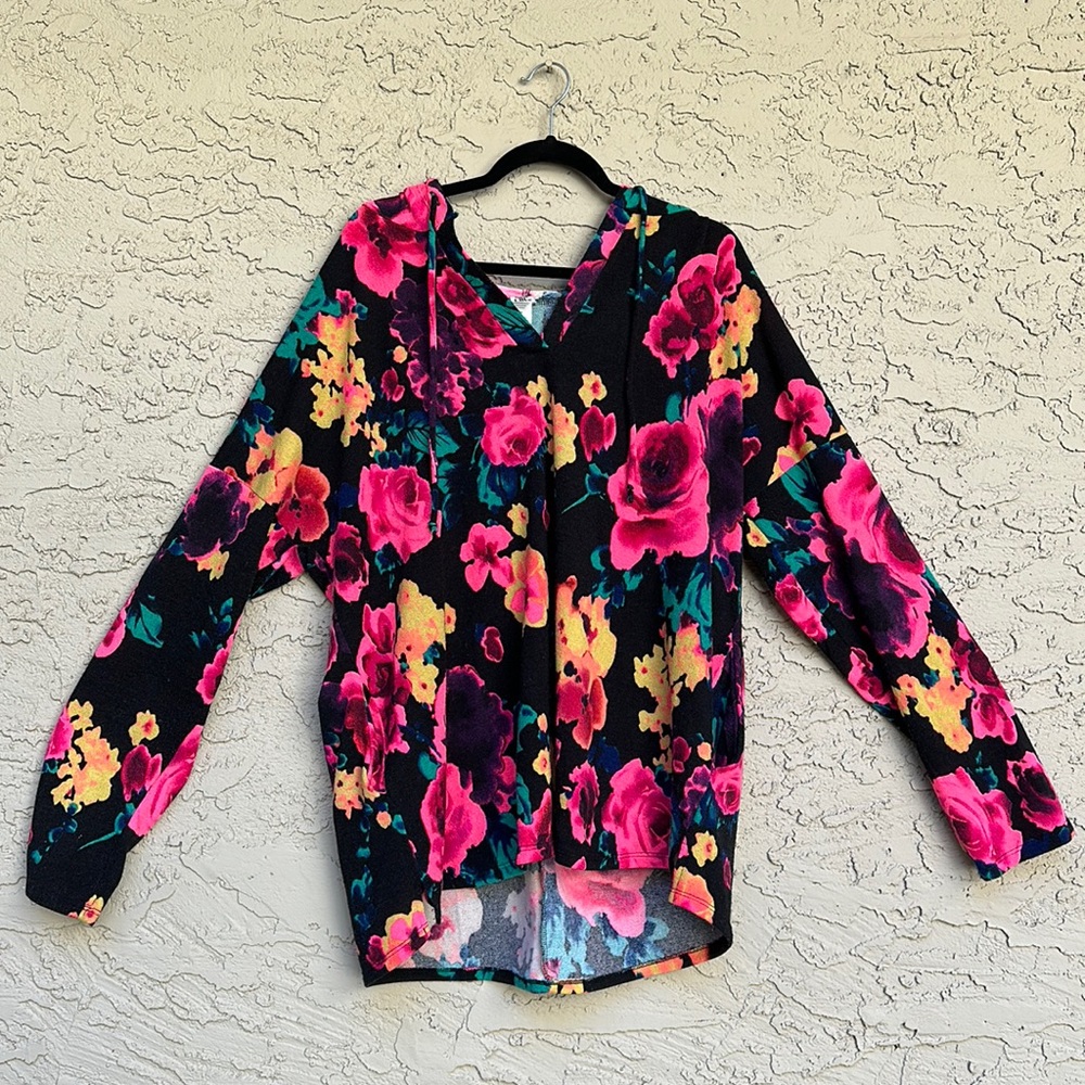 Sew in Love Floral Hoodie